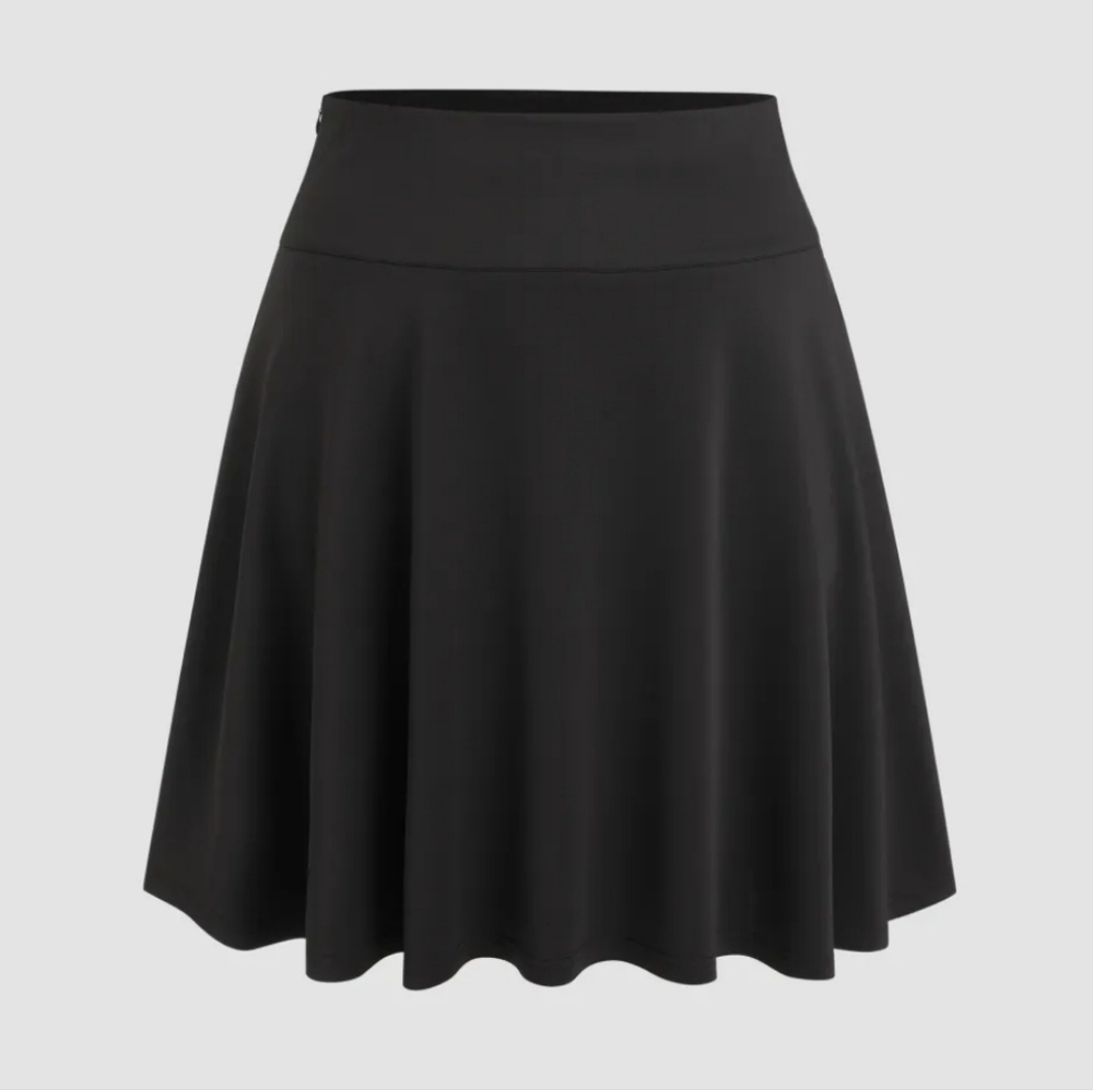Cider NWT Satin Midwaist Mini Skirt